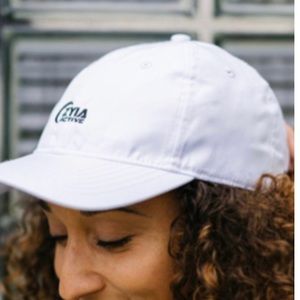 White Zyia Fitness Cap NWOT
